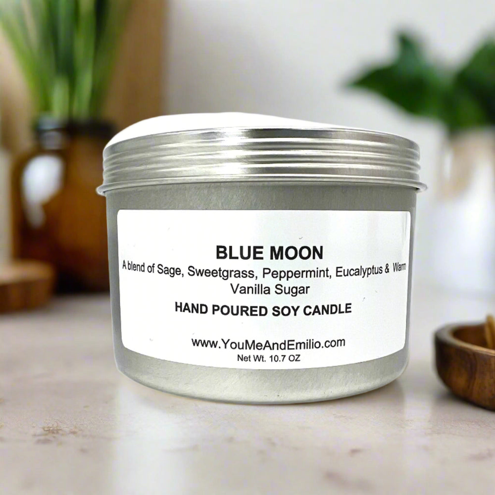 Blue Moon Soy Candle