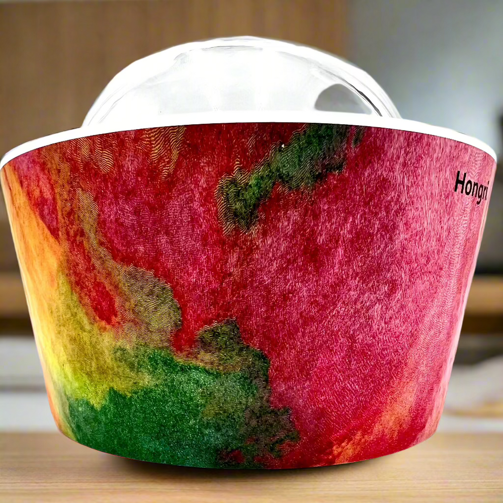 Close-up of the Color Me Oil Diffuser, showcasing its sleek design and gentle aroma diffusion in a modern setting.