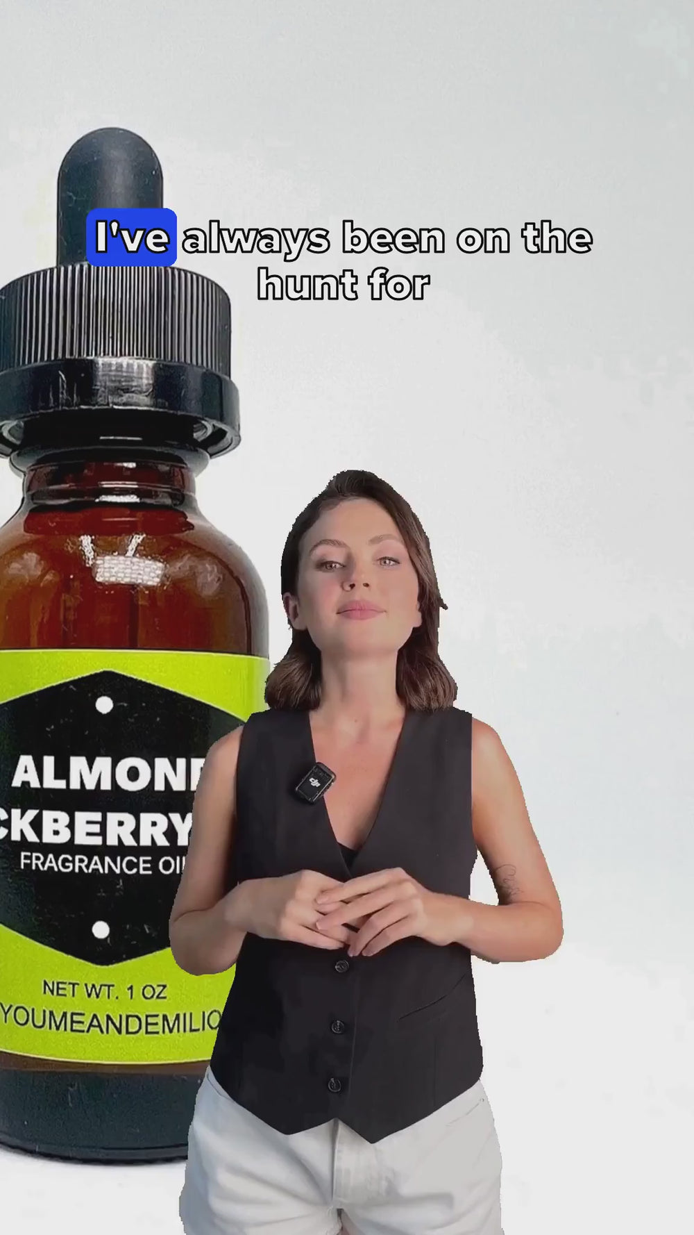 Almond Blackberry Sage Fragrance Oil Hand Poured in Dallas Texas Designed by Emilio Horton