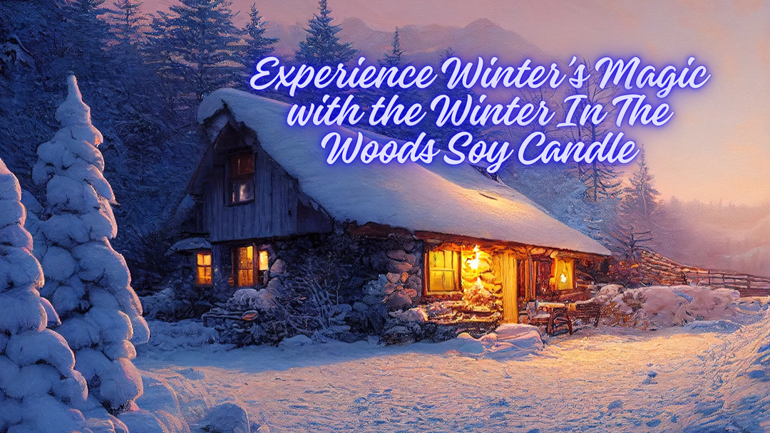 Experience Tranquil Winter Scents | Winter In The Woods Soy Candle