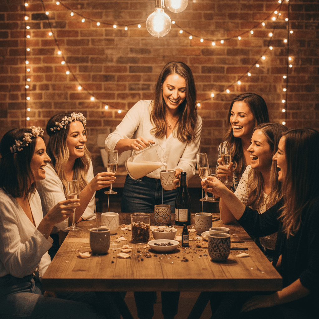 Bachelorette Party Ideas Dallas: Candle Making Experience by You Me & Emilio - You Me and Emilio