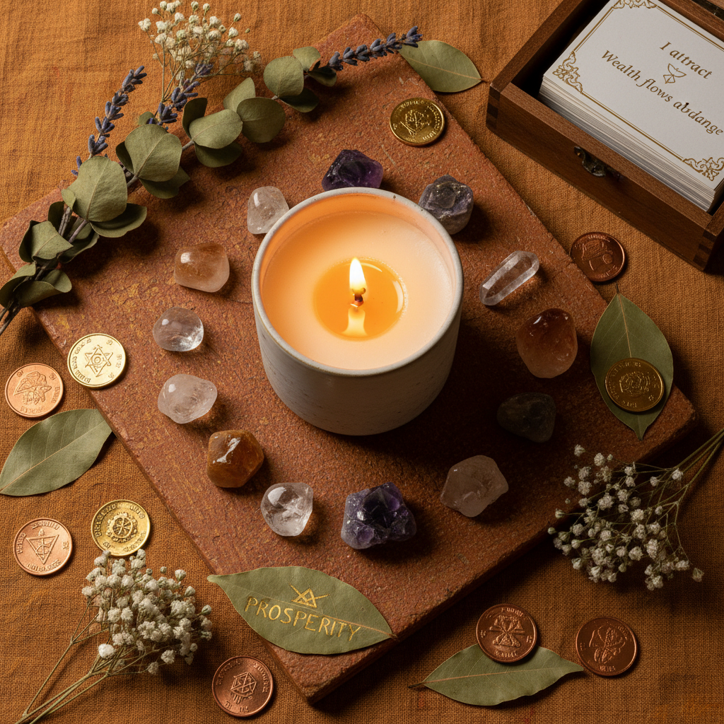 Candle Rituals for Manifesting Abundance
