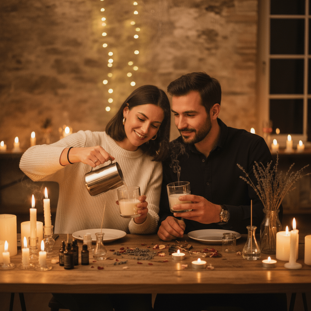 Date Night Candle Making in Dallas: A Romantic Experience by You Me & Emilio - You Me and Emilio