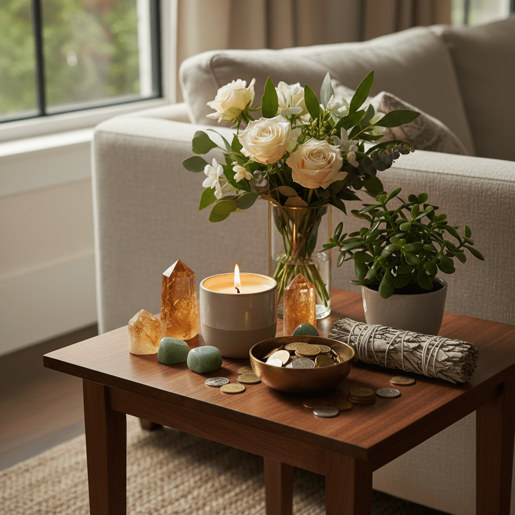 How to Create an Abundance Altar at Home - You Me and Emilio