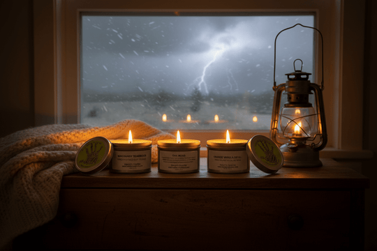 How to Stay Cozy During Winter Storms with Candles (Complete Guide)