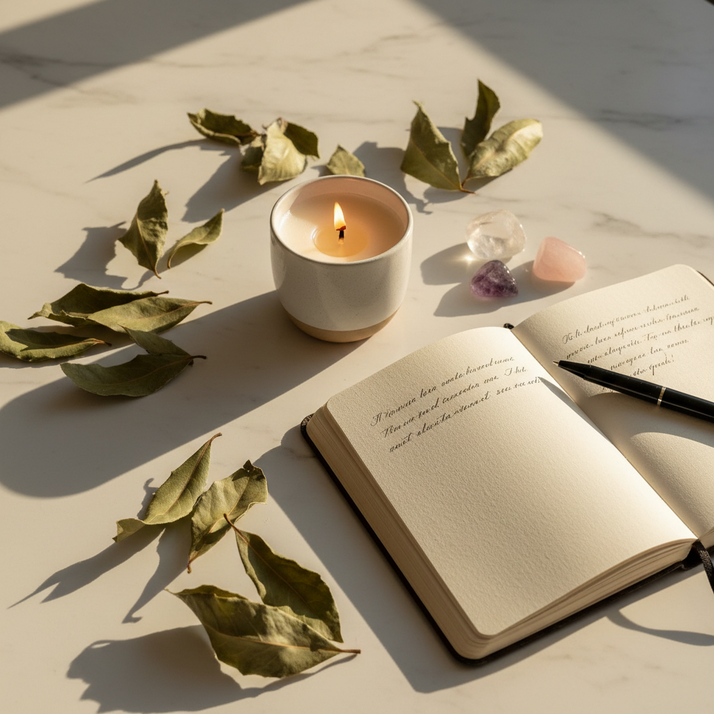 How to use bay leaves for manifestation — bay leaf burning ritual for abundance by You Me and Emilio