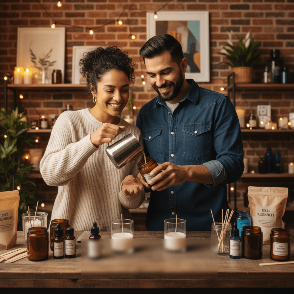 Latino-Owned Candle Making Class in Dallas | YOU ME & EMILIO - You Me and Emilio
