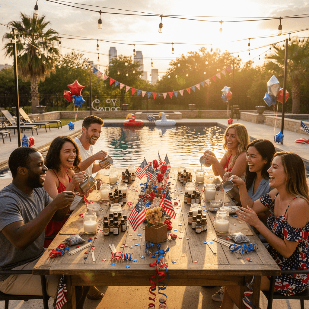 Looking for Things to Do on the 4th of July in Dallas? Try a Candle Making Class - You Me and Emilio