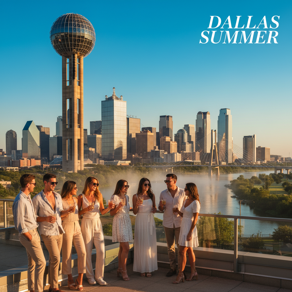 Things to do in Dallas this summer — Dallas skyline and summer activities guide by You Me & Emilio