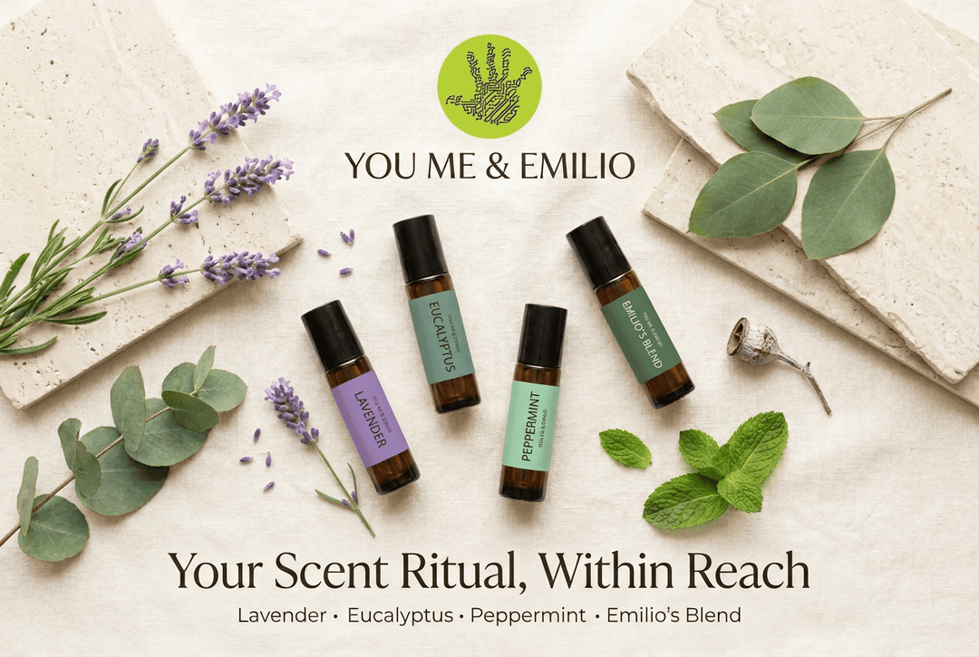 Meet Our New Essential Oil Roll-Ons: A Pocket-Sized Scent Ritual - You Me and Emilio