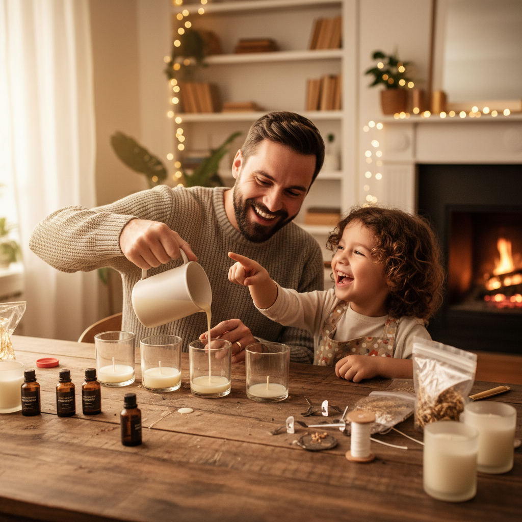 The Best Father's Day Experience in Dallas: Make a Candle with Dad — You Me and Emilio