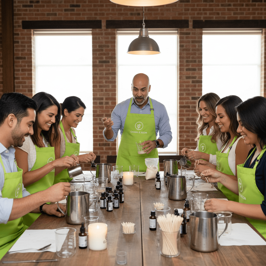 Unique Corporate Events DFW: A Candle Making Experience Unlike Anything Else - You Me and Emilio