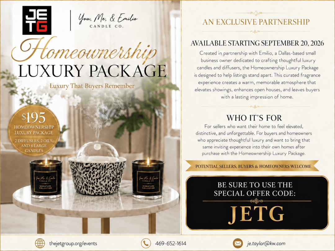 Homeownership Luxury Package - You Me and Emilio