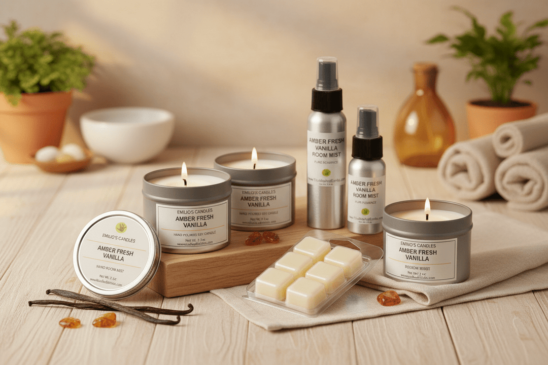 Amber Fresh Vanilla Collection – Warm & Luxurious Fragrance - You Me and Emilio