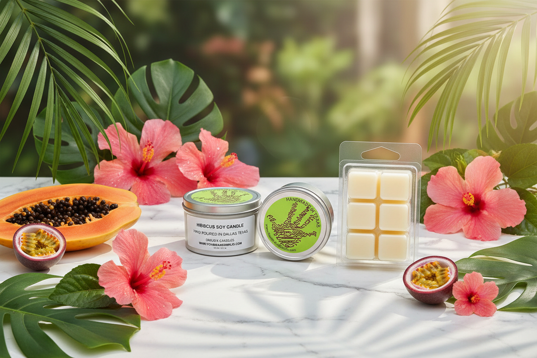 Hibiscus Collection – Tropical Soy Candles & Wax Melts - You Me and Emilio