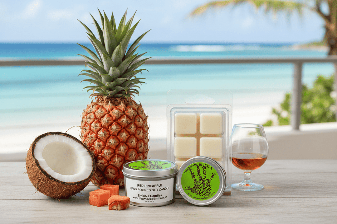 Red Pineapple Scent – Hand-Poured Candles & Wax Melts | YOU ME & EMILIO - You Me and Emilio