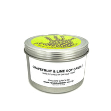 Grapefruit & Lime Soy Candle