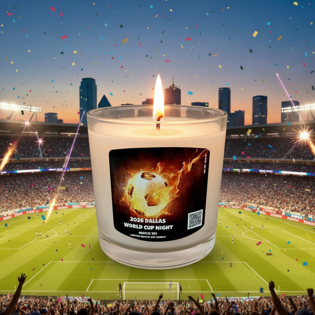 2026 Dallas World Cup Night – Match 101 — Limited Edition Soy Candle - You Me and Emilio