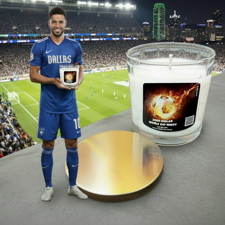 2026 Dallas World Cup Night – Match 101 — Limited Edition Soy Candle - You Me and Emilio