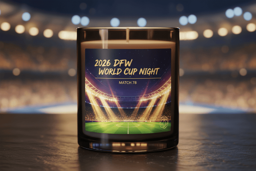 2026 Dallas World Cup Night – Match 78 — Limited Edition Soy Candle - You Me and Emilio