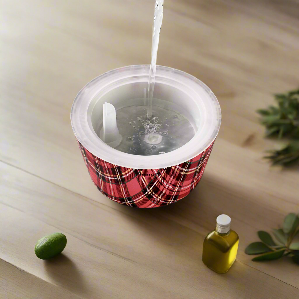 Red Pattern Essential & Fragrance Oil Diffuser