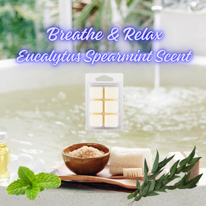 Breathe & Relax Soy Wax Melts | Eucalyptus Spearmint