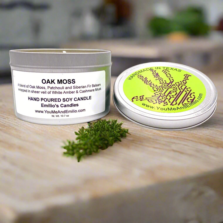 Oak Moss Soy Candle