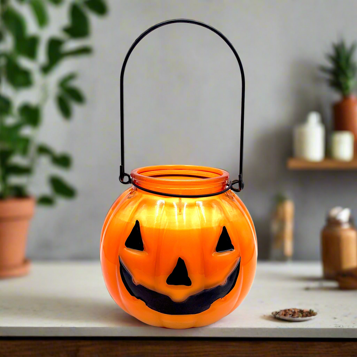 <transcy>Vela de soja de calabaza de Halloween | Edición limitada</transcy>