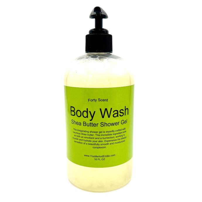 Forty Body Wash | Shea Butter Shower Gel