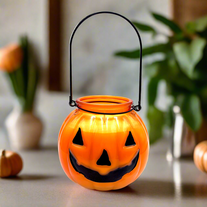 <transcy>Vela de soja de calabaza de Halloween | Edición limitada</transcy>