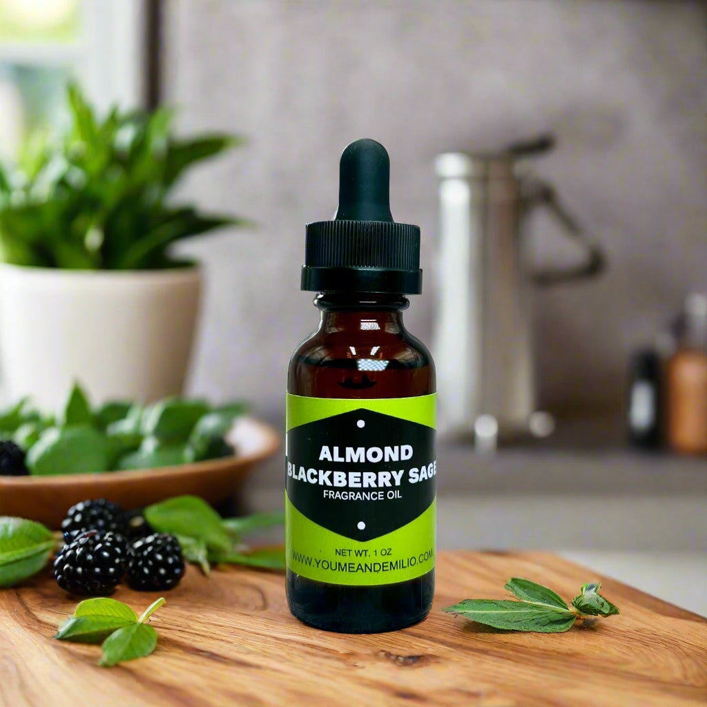 Almond Blackberry Sage Fragrance Oil | Diffuse Diffuser Oil | Best seller scent