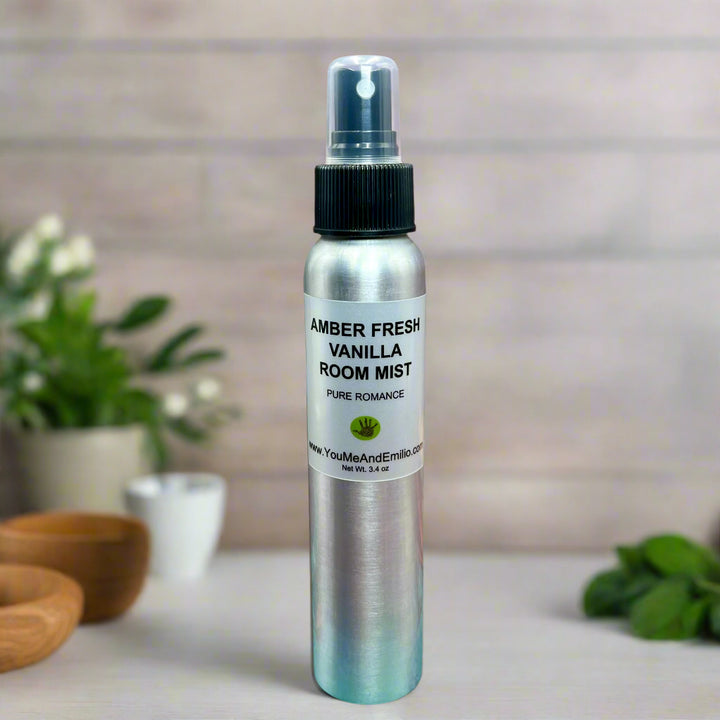 Transform your space with the Amber Fresh Vanilla Room Mist, a luxurious fusion of warm amber and comforting vanilla, offering an alluring and versatile scent inspired by beloved classics.