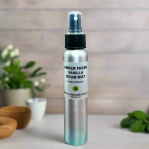 Transform your space with the Amber Fresh Vanilla Room Mist, a luxurious fusion of warm amber and comforting vanilla, offering an alluring and versatile scent inspired by beloved classics.