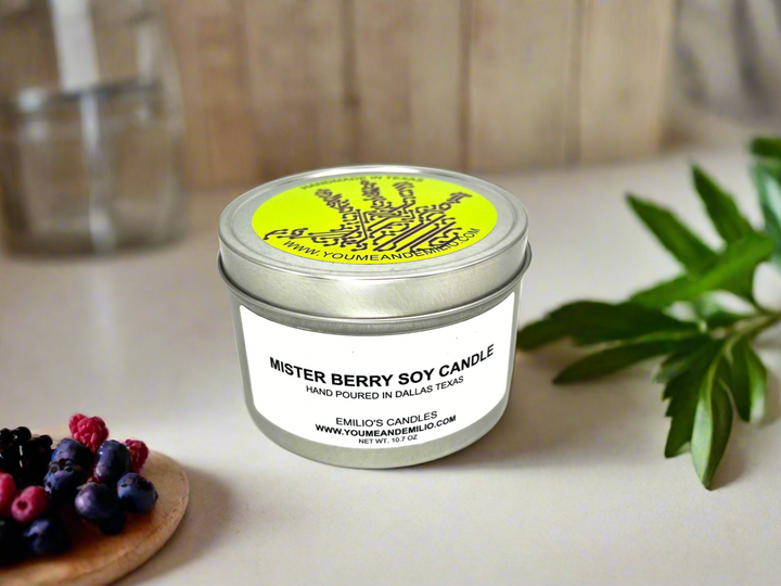 Vela de soja Mister Berry