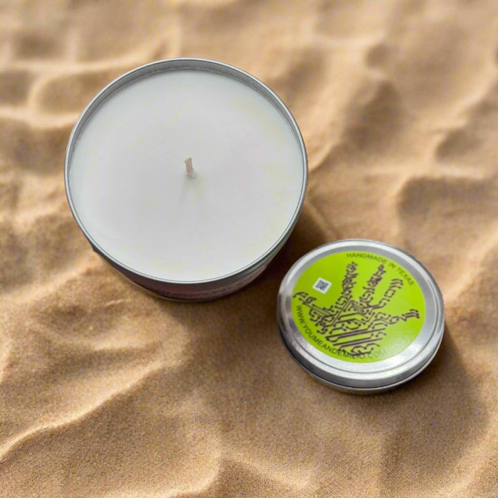 Beach Wood Soy Wax Candle | Soy Candle | Scented Oil | Best Seller Scent | Perfect Summer Scent | Similar to Yankee Candle | Hand Poured in Dallas Texas 