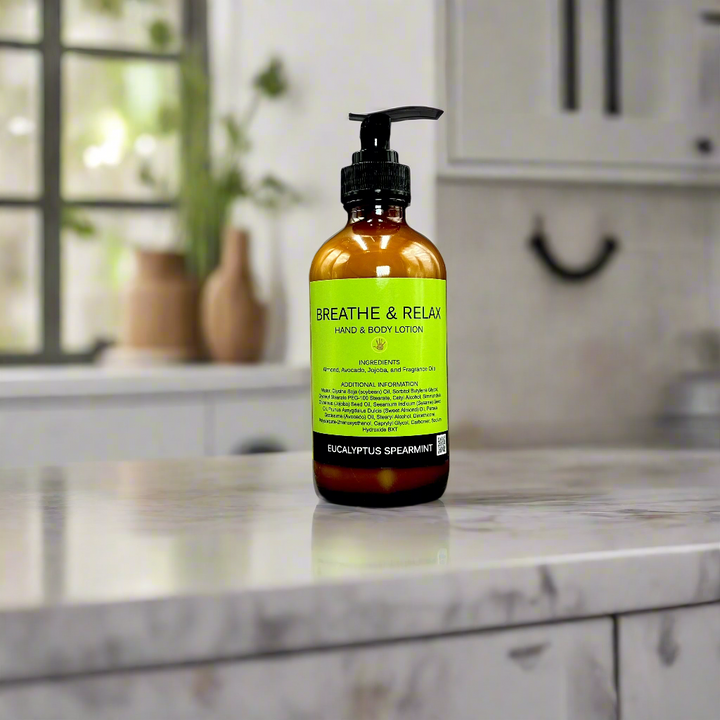 Breathe & Relax Hand & Body Lotion | Eucalyptus Spearmint