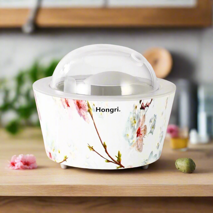 The Cherry Blossom Essential & Fragrance Oil Diffuser, an elegant home accessory that promotes relaxation and serenity.