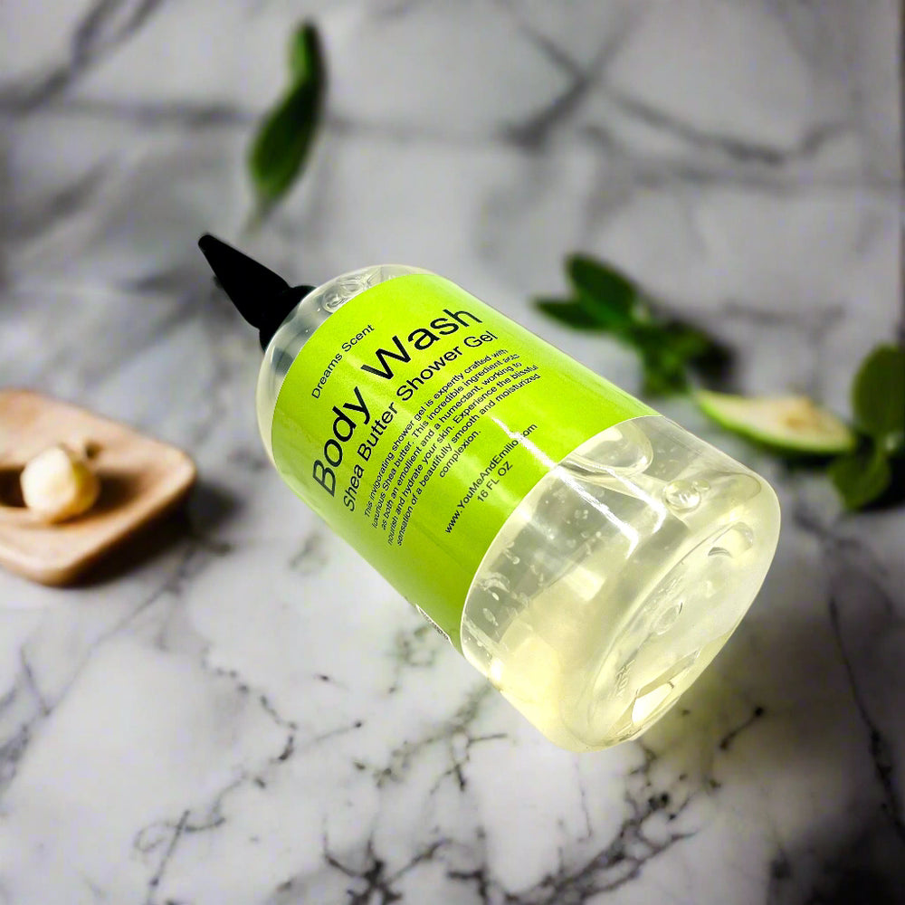 Dreams Body Wash | Shea Butter Shower Gel | Hand Poured in Dallas Texas | Scented Body Wash | Fragrance Oils | Bath & Body Works | Pamper Yourself | Body Care Cleanse