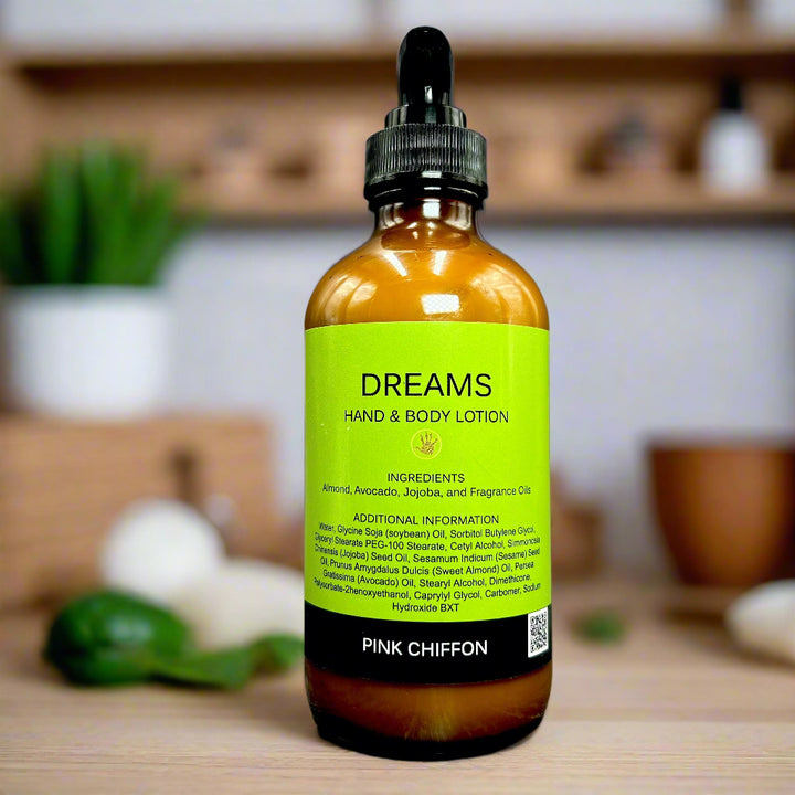 Dreams Hand & Body Lotion | Jojoba Oil Avocado Oil Almond Oil | Handmade | Handmade in Dallas Texas | You Me & Emilio | Bath & Body Works 