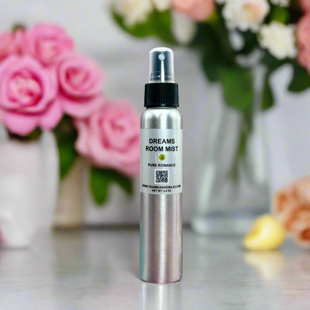 Dreams Room Mist | Best Seller Scent | Pink Chiffon | Luxury Scented Oil | Scented Oil | Fragrant | Cozy Home | Luxury Scent | Best Smelling Scent | Poo-Pouri