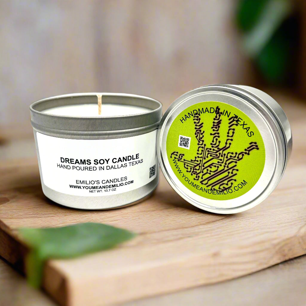 Dreams Soy Candle | Pure Soy Wax | Pink Chiffon | Scented Candle | You Me And Emilio | Emilio’s Candles | Hand Poured | Best Selling Scent | Luxury Scent | Luxury | Luxury Smells 