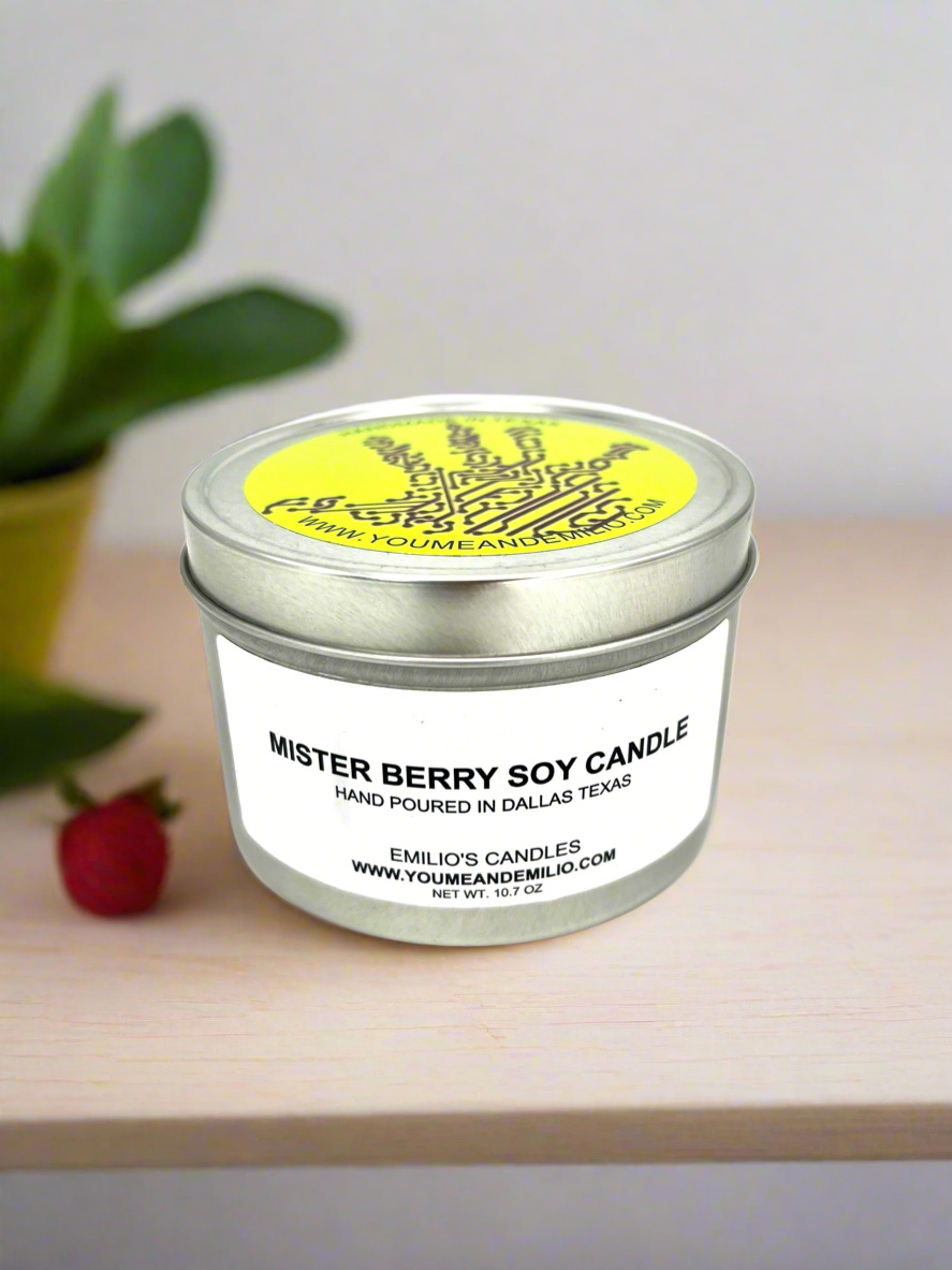 Vela de soja Mister Berry