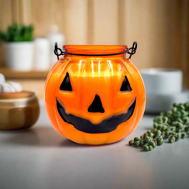 <transcy>Vela de soja de calabaza de Halloween | Edición limitada</transcy>