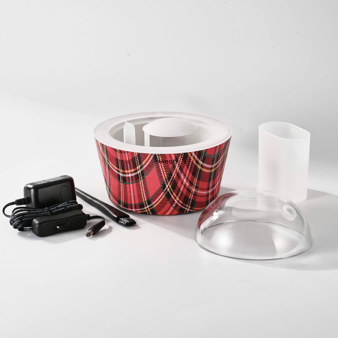 Red Pattern Essential & Fragrance Oil Diffuser