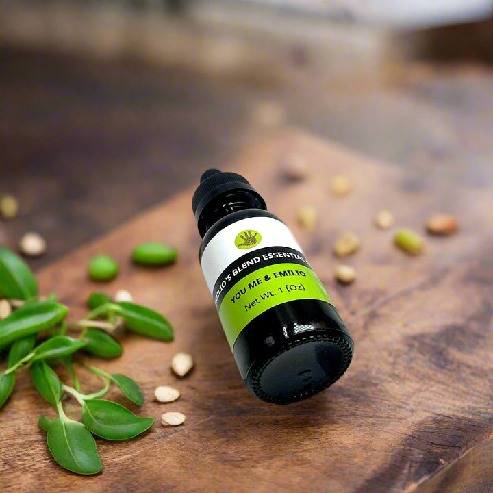 Emilio's Blend | Pure Essential Oils | Eucalyptus, Lavender &amp; Peppermint – Relax, Unwind &amp; Recharge

Emilio's Blend is a carefully crafted fusion of 100% pure essential oils, combining Eucalyptus, Lavender, and Peppermint to deliver an aromatic experience that promotes relaxation, balance, and tranquility. This unique blend is designed to calm the mind and body, helping you unwind after a long day, and is especially known to support better sleep.