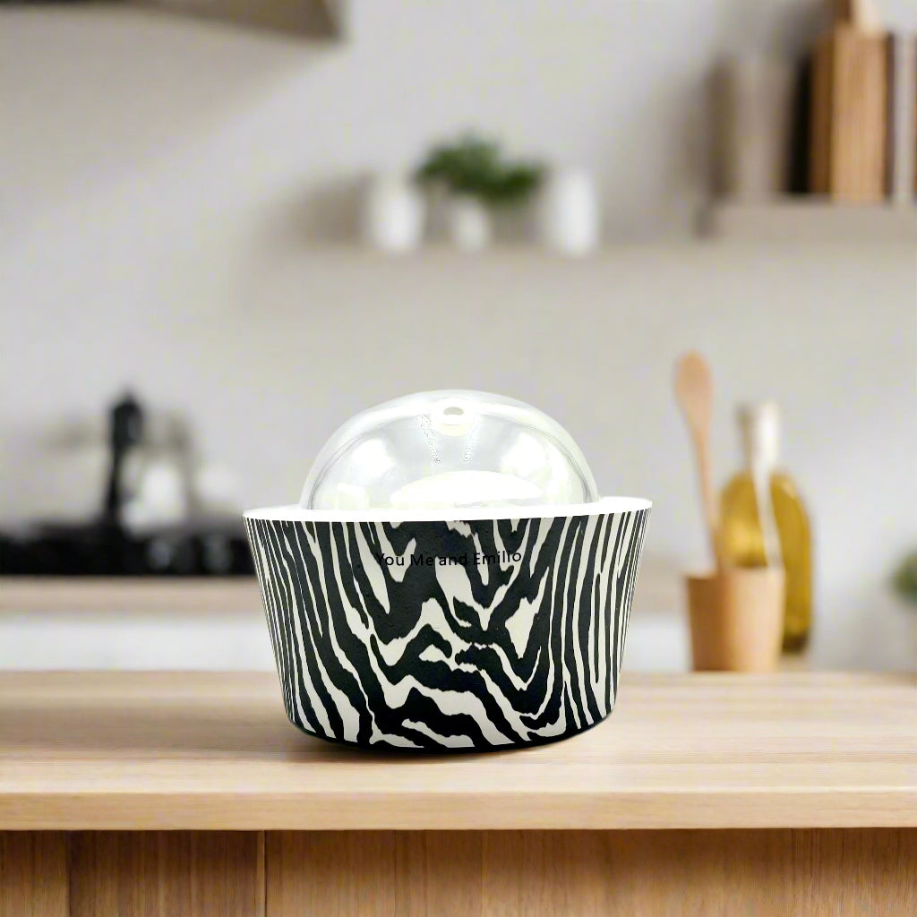 Zebra Stripes Essence Oil Diffuser | Bold Luxury Aroma Experience | YOU ME & EMILIO