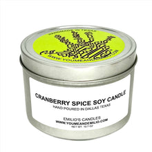 Cranberry Spice Soy Candle