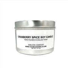 Cranberry Spice Soy Candle