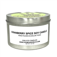 Cranberry Spice Soy Candle