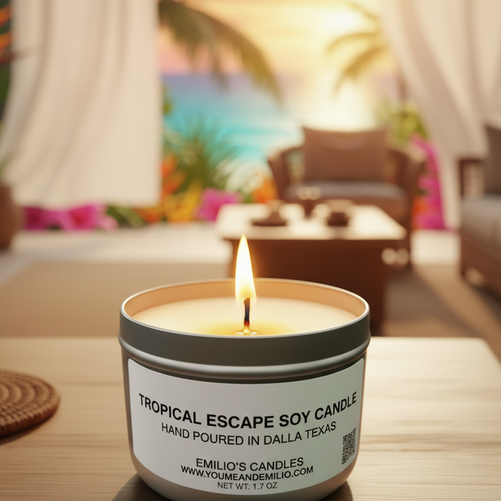 Tropical Escape Soy Candle